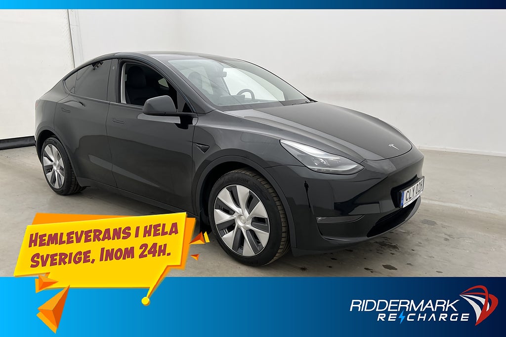 Tesla Model Y Long Range AWD Värmare Autopilot Drag MOMS