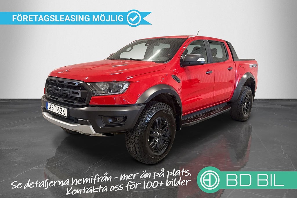 Ford Ranger Raptor Ford Performance DRAGKROK DIESELVÄRMARE LEASINGKAL