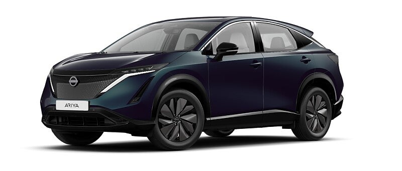 Nissan Ariya 63kWh ENGAGE 2WD 22kw charger MY25 Ink 3st service