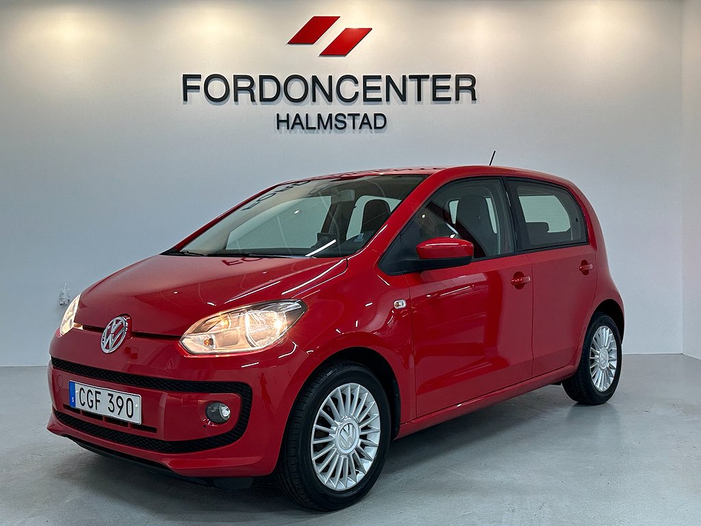 Volkswagen UP! 5-dörr 1.0 75hk high up! Farthållare|GPS|PDC