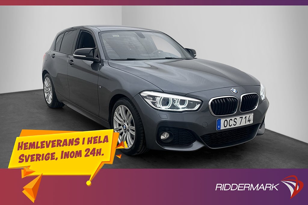 BMW 118 i 136hk M Sport P-Sensorer Keyless 0,53l/mil