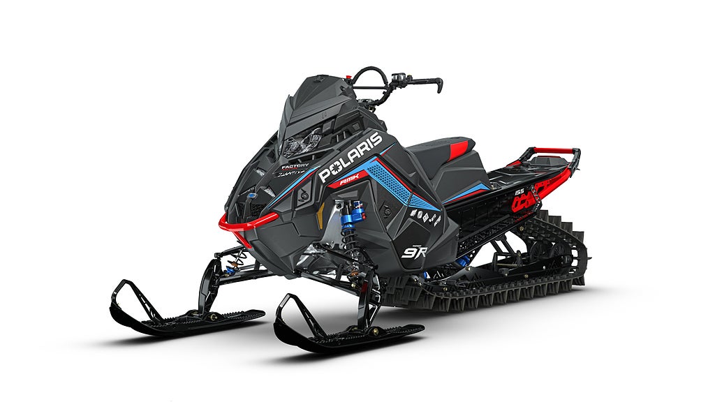 Polaris RMK 9R Factory Edition 155 - Matte Black Crystal