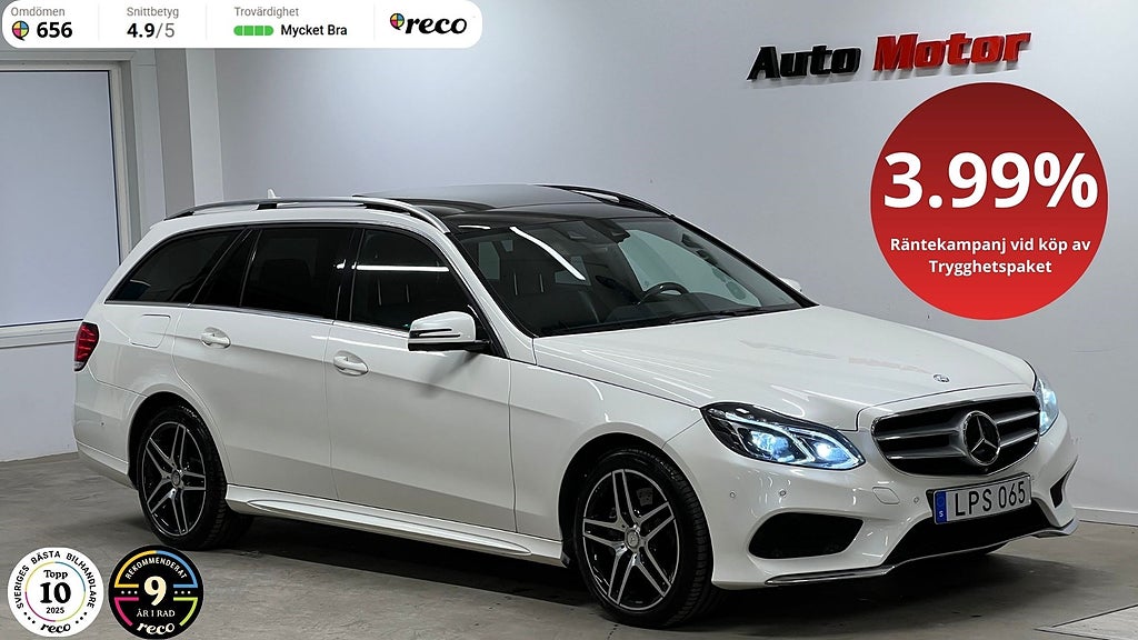 Mercedes-Benz E 350 T 4MATIC 7G 258hk Panorama/Se Utrustning