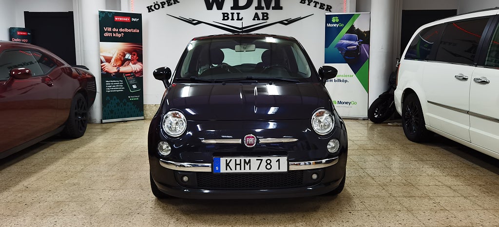 Fiat 500 1.2 8V Lounge Euro 6.ny-kamrem