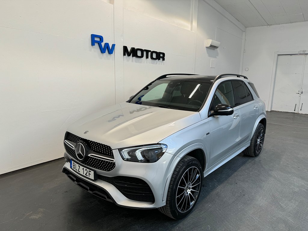 Mercedes-Benz GLE 350 de 306hk 4M AMG 360° Pano Burmester