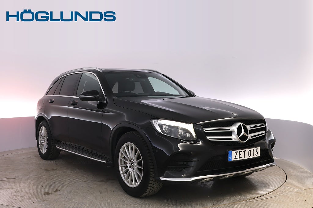 Mercedes-Benz GLC 220 d 4MATIC Värmare Pano Drag Burmester V-hjul