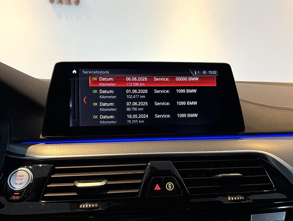 BMW M550D xDrive Sedan 400HK TAKLUCKA LASER HUD H/K 360° SE SPEC