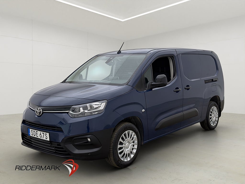 Toyota proace-city L2 Värm Drag 2xDörrar Kamera CARPLAY Moms