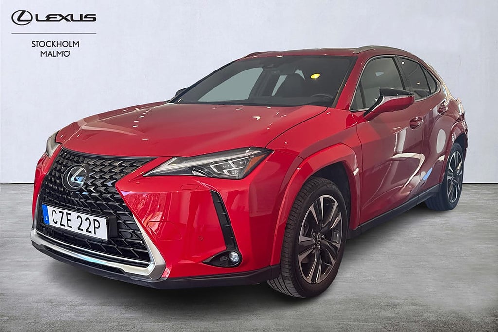 Lexus UX Luxury AWD E-Four 184hk Drag P-värm 360° HUD Navi