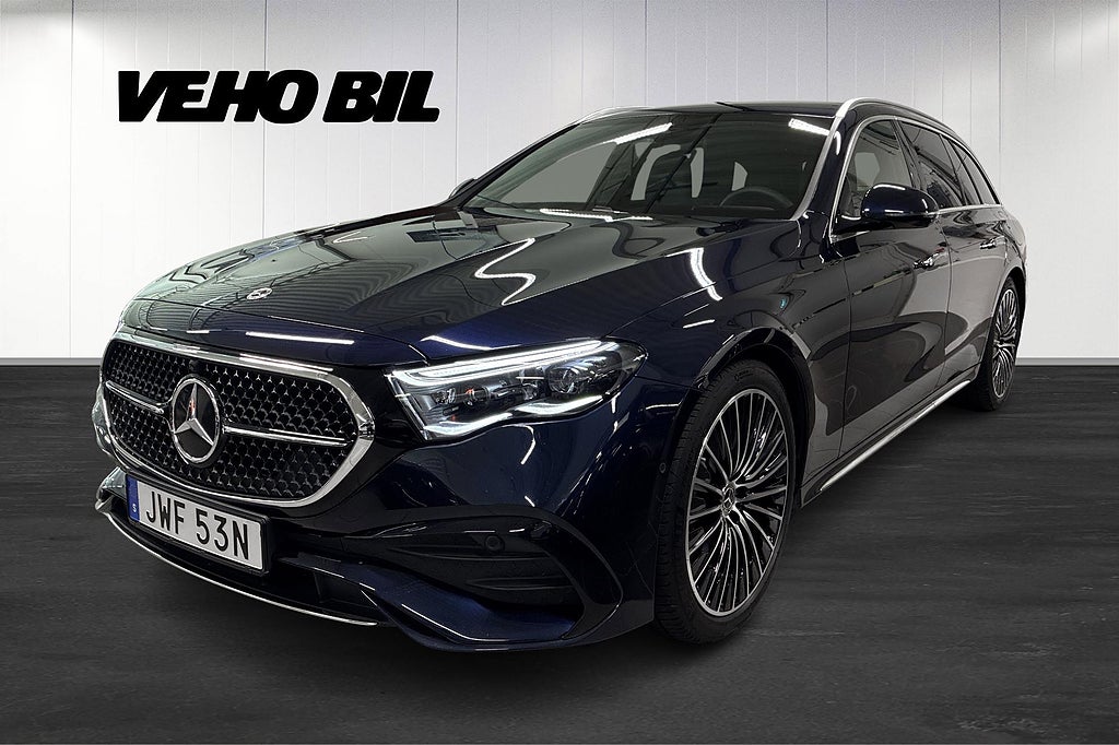 Mercedes-Benz E300 de 300 de 4MATIC AMG Line, Drag, Minnespaket, Carplay