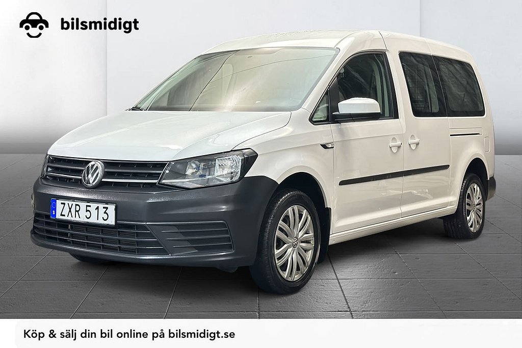 Volkswagen Caddy Maxi Life 2.0TDI 2xDörr Drag 1 Brukare Moms