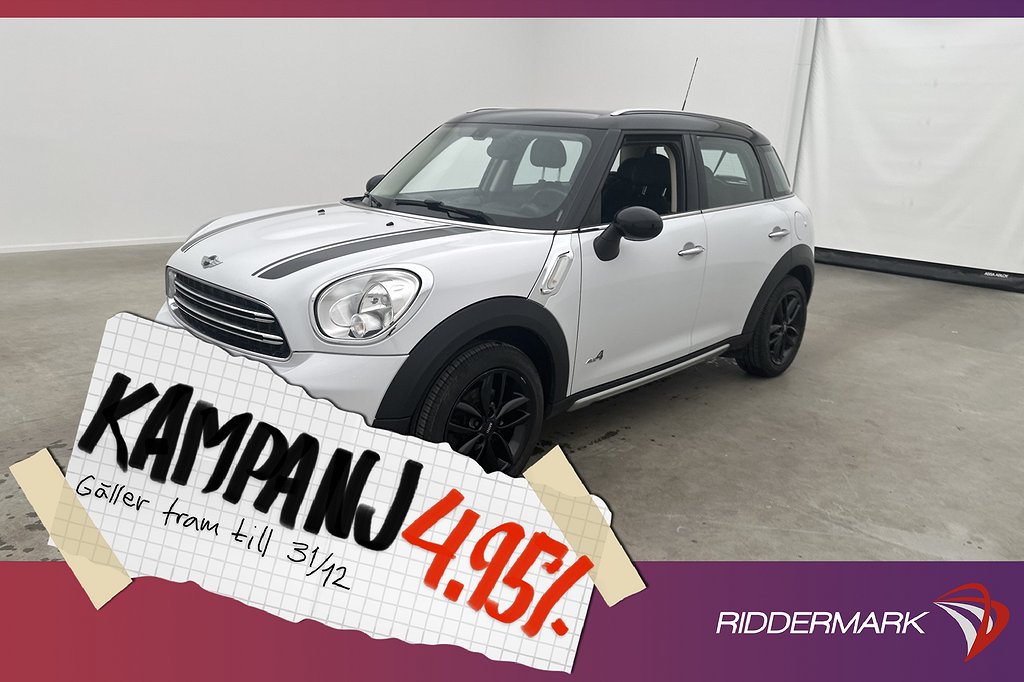 MINI Countryman ALL4 122hk Chili Sensor 4,95% Ränta