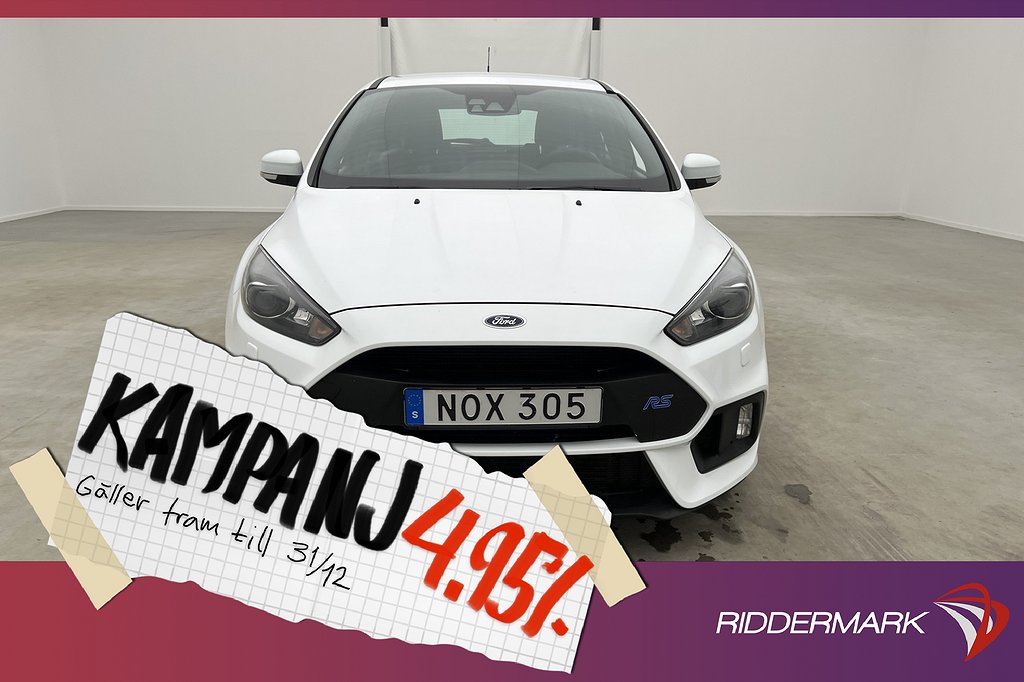 Ford Focus RS AWD 350hk Brembo Recaro Kame 4,95% Ränta