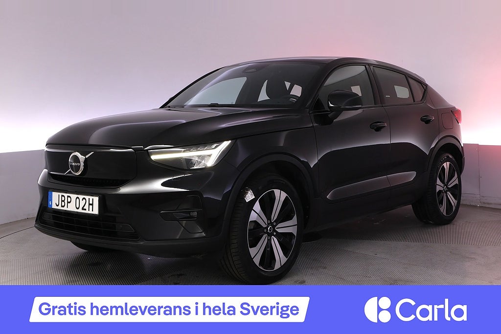Volvo C40 Recharge Plus Pano BLIS Drag Elstol Kamera