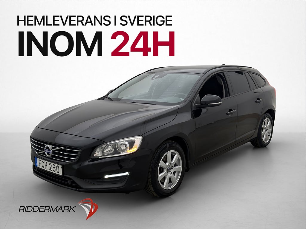 Volvo V60 T3 150hk P-Värmare Drag Farthållare Blueooth