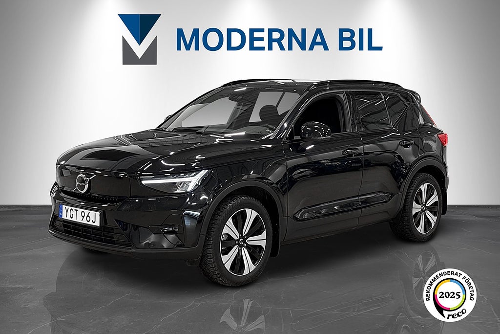 Volvo XC40 P8 AWD Recharge Twin Motor Plus Moms 94.5%BATTERIHÄLSA 