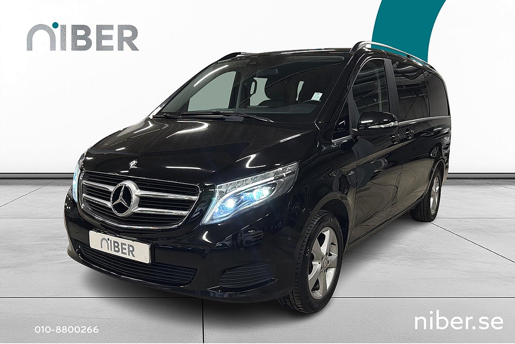 Mercedes-Benz V V 250d 3.1t 7-sits Drag, Läder, Navi, Kamera, FR 2,99%
