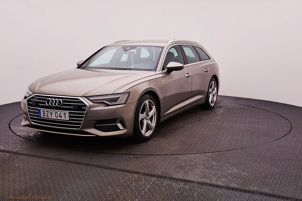 Audi A6 40 TDI quattro S Tronic S-LINE VÄRMARE + DRAGKROK 