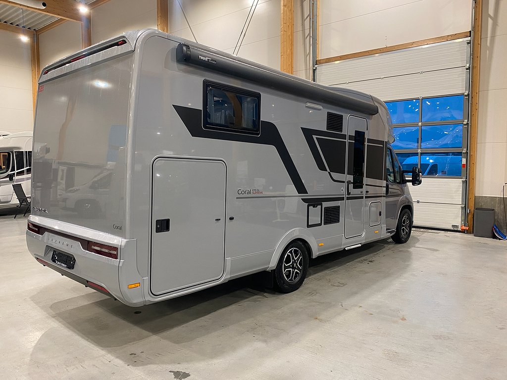 Adria Coral Supreme 670 SL / ALDE / Ugn / Panorama / Automat - Adria