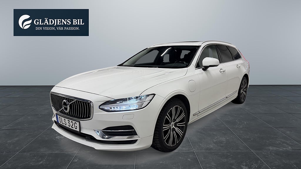 Volvo V90 Recharge T8 AWD 392 HK Äkta Inscription Drag Pano Moms