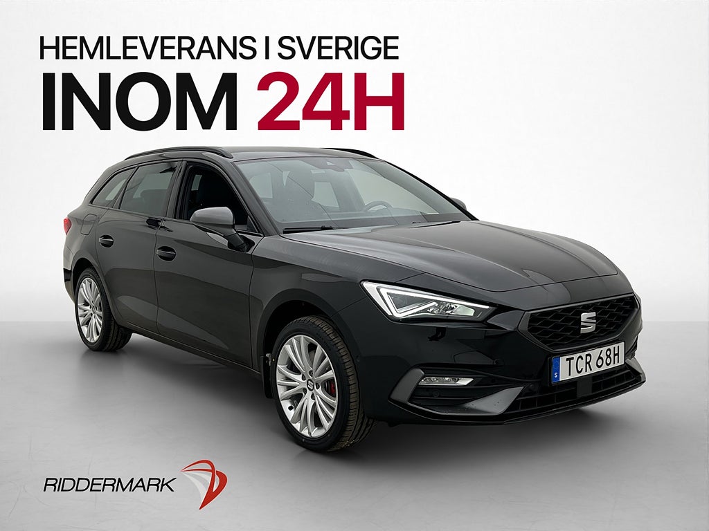 Seat Leon ST e-Hybrid 204hk FR Cockpit B-Kamera Drag Navi