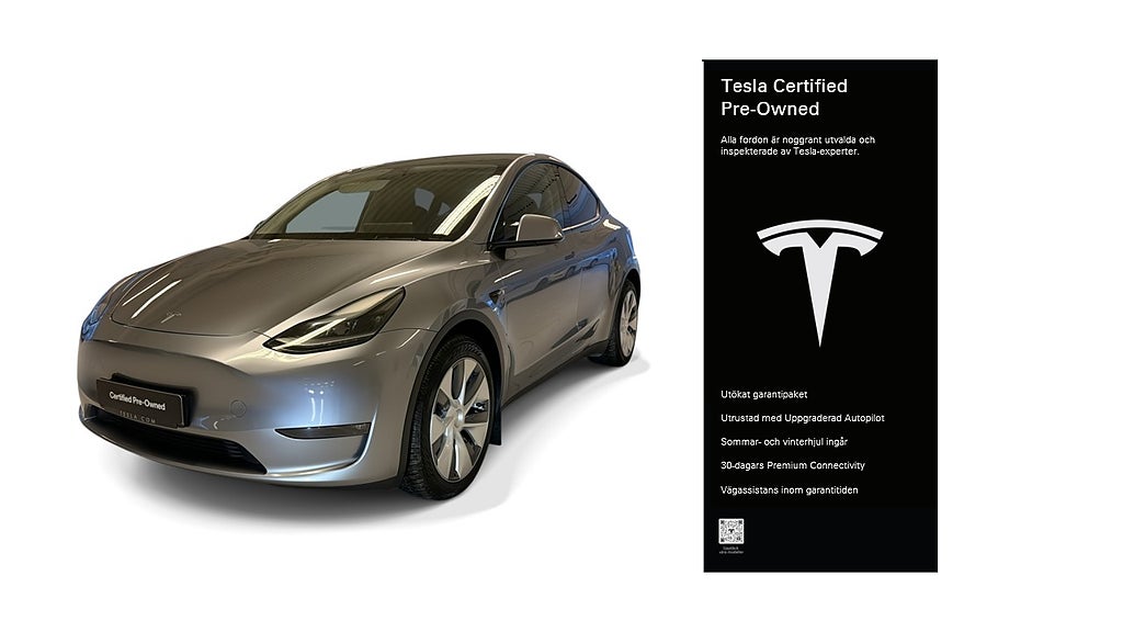 Tesla Model Y Long Range AWD Certified Pre-Owned 3,84% ränta