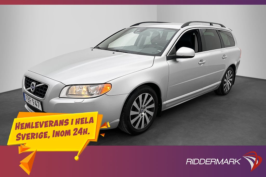 Volvo V70 D4 Dynamic Edition VOC Värmare P-Sensorer Skinn