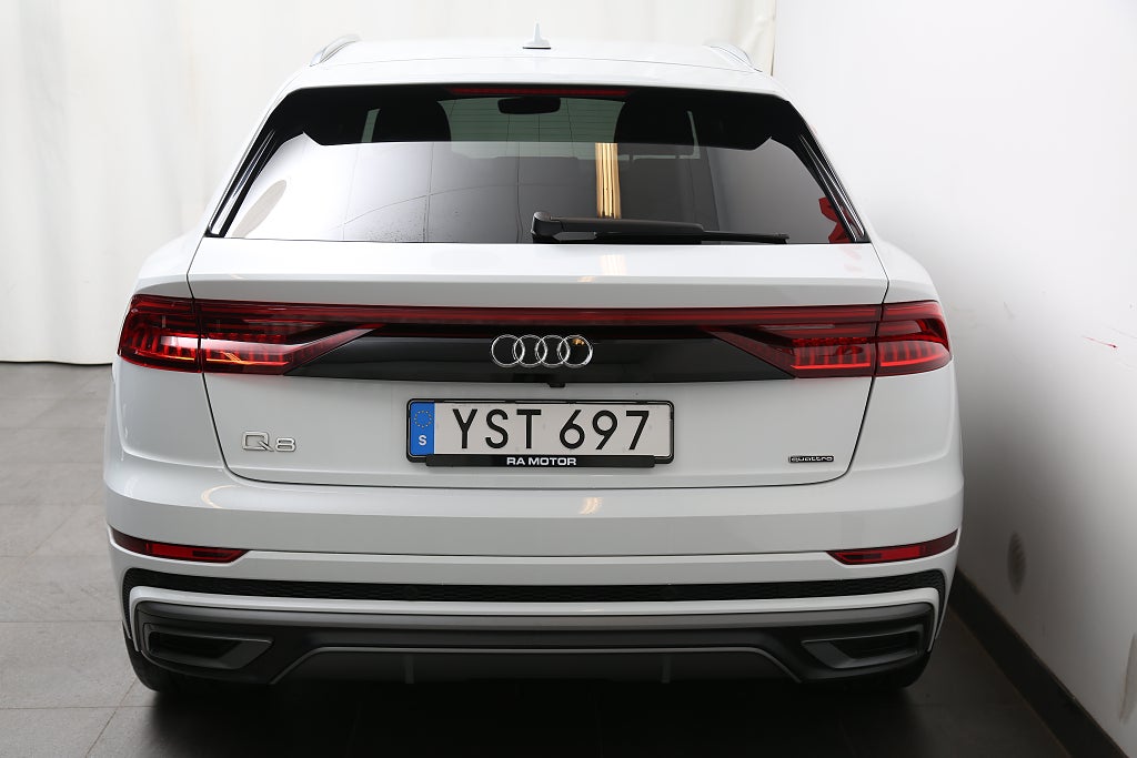 Audi Q8 50 TDI Quattro S-Line | B&O | Drag | 360° | Värmare 2019