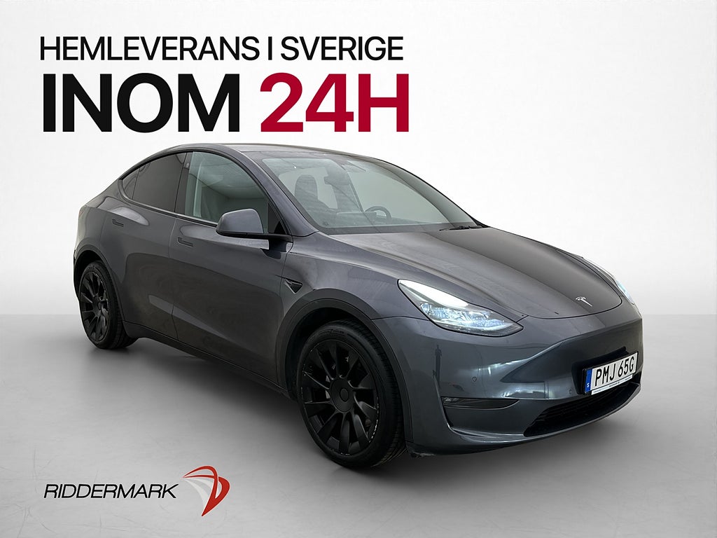 Tesla Model Y Long Range AWD Pano Autopilot Sv-Såld