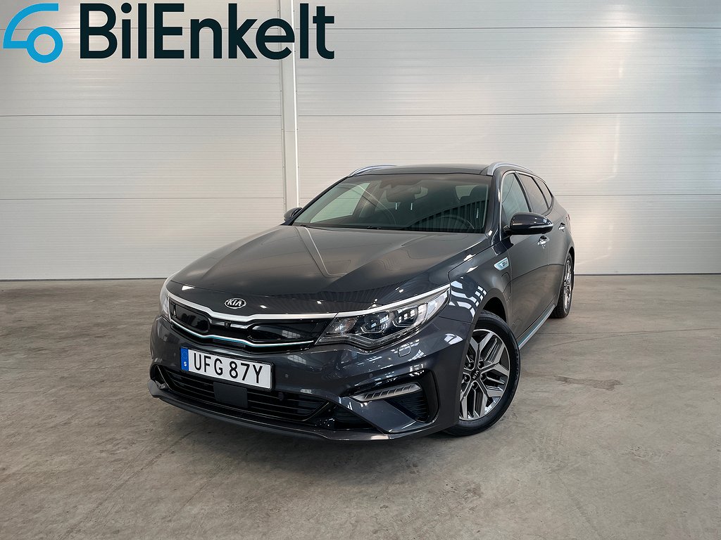 Kia Optima SW Plug-in Hybrid Adv Plus 2 H&K Pano Drag M-Värme 205hk 2020