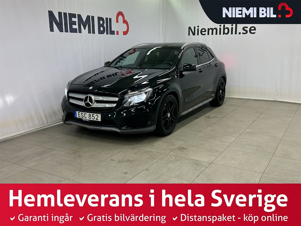 Mercedes-Benz GLA 200 7G AMG Sport Skinn/MoK-värm/SoV-däck