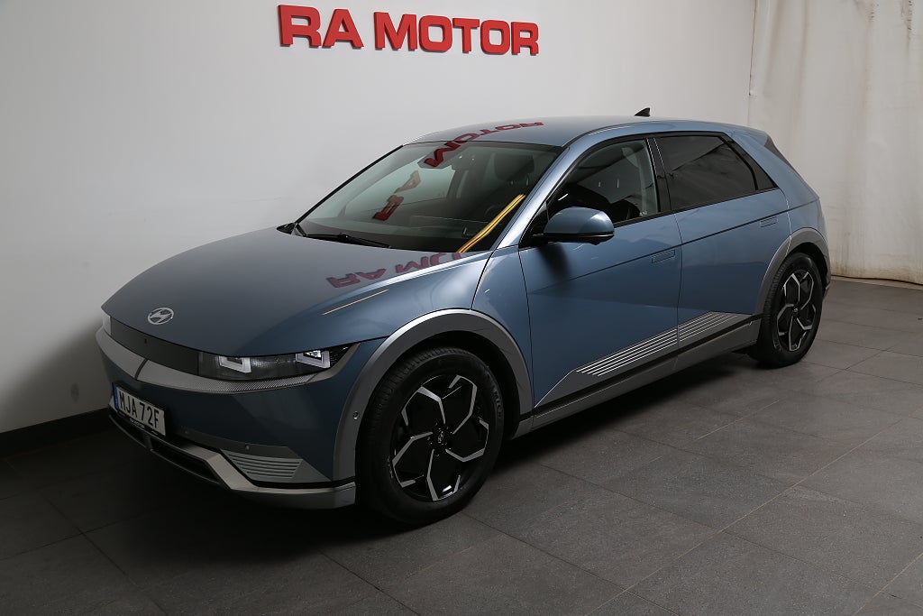 Hyundai IONIQ 5 AWD 72,6kWh 305hk Advanced Skinn Drag Nybilsgaranti 2022