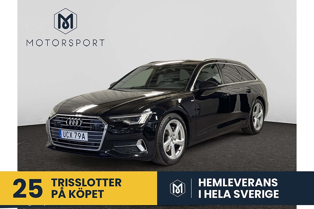 Audi A6 Avant 45 2.0TFSI quattro MHEV S-line Aut Drag M-värmare