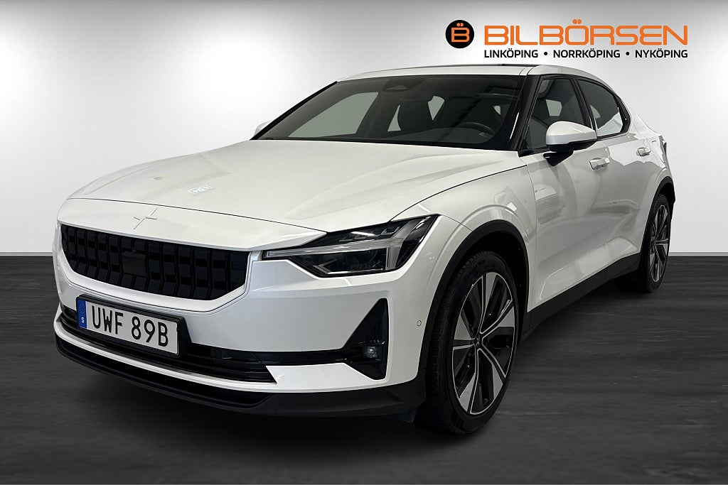 Polestar 2 Long Range Single Motor Plus (Drag, Minne, 360°, Pano)