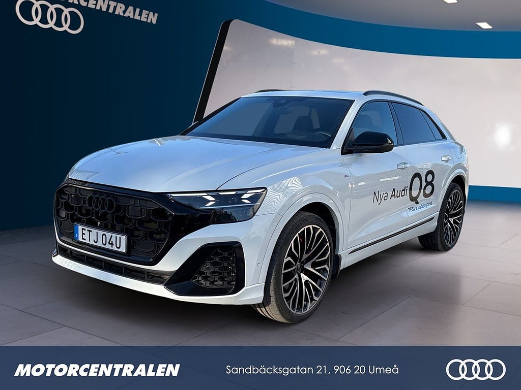 Audi Q8 60 TFSI e quattro 490hk Selection, HUD, Laser, 23"