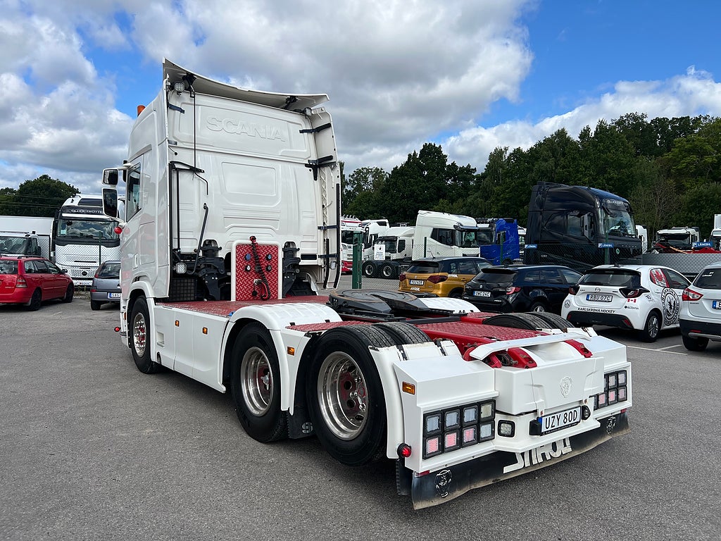 Scania R500 6x2 Dragbil Retarder, Klädd hytt, Full Boggie