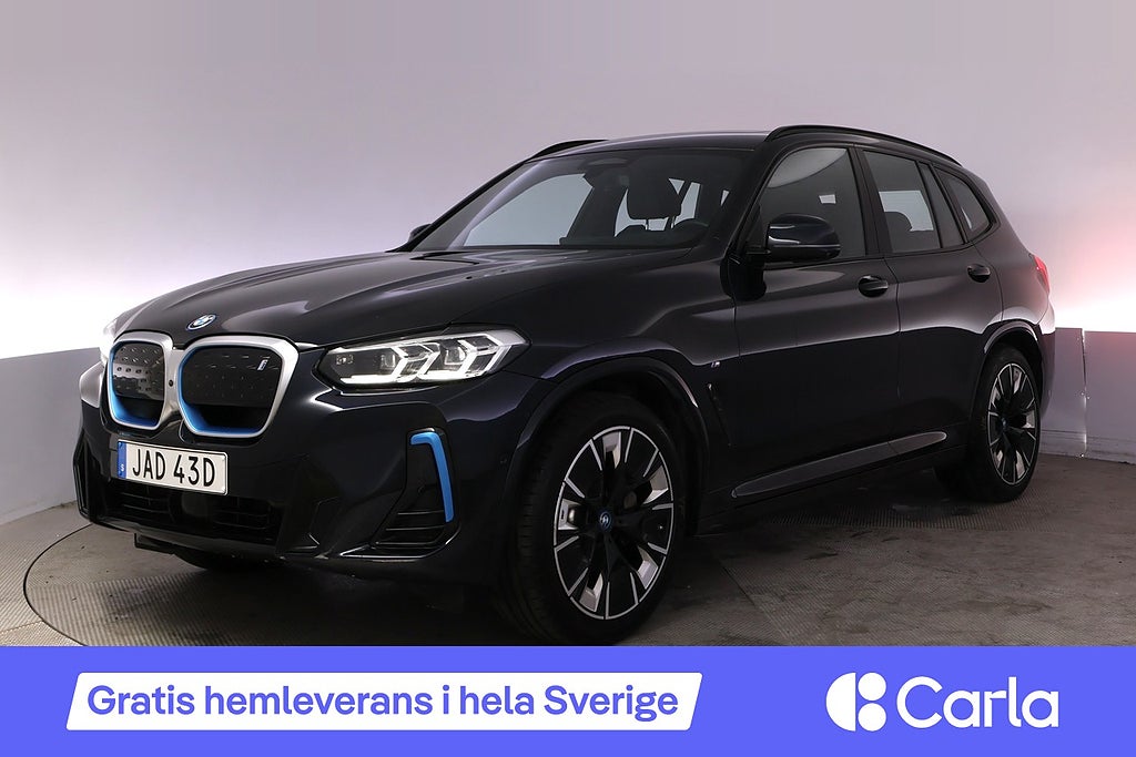 BMW iX3 M-sport Charged Plus Pano HK HuD 360 Drag Elstol