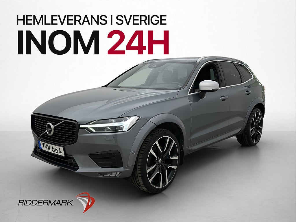 Volvo XC60 D5 AWD R-Design Pano B&W 360° 4 Zons Luft Drag