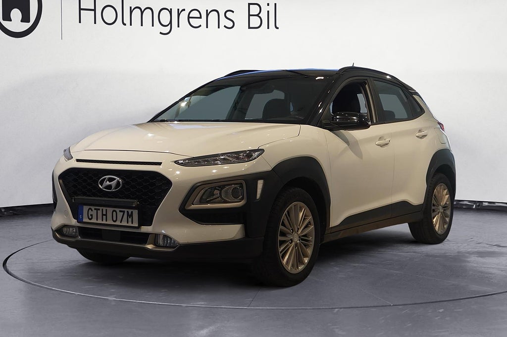 Hyundai Kona 1.0 T Trend Kamera Car Play Rattvärme Låg Skatt | Ränta 3,95%