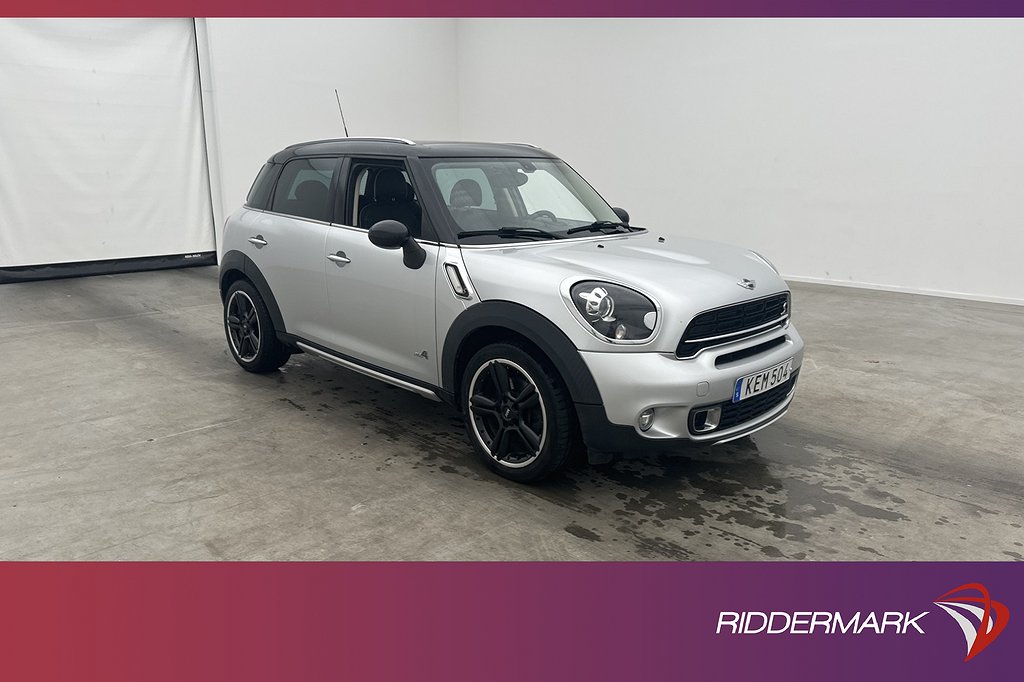 MINI Countryman S ALL4 190hk Chili Wired H/K Skinn Navi Drag