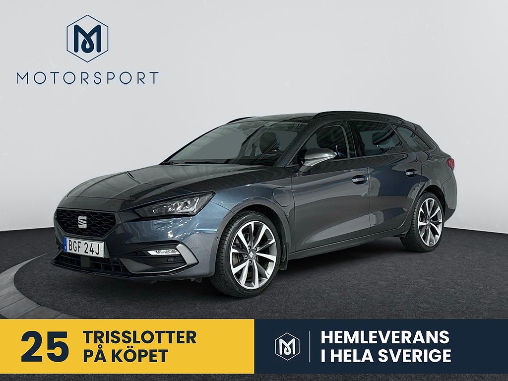 Seat Leon León Sportstourer e-Hybrid FR Dragkrok B-kamera Navi