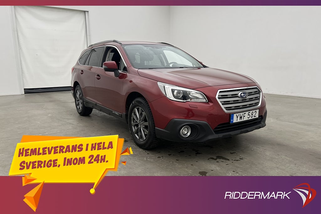 Subaru Outback 2.0 150hk 4WD Kamera Dragkrok Rattvärme