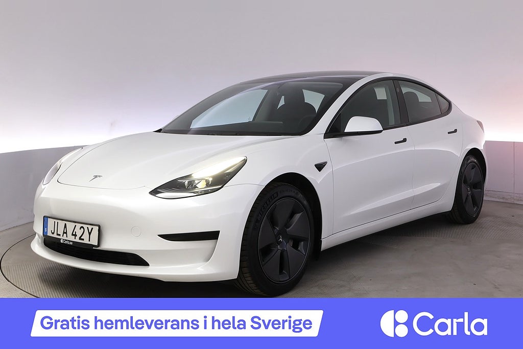 Tesla Model 3 Standard Range Refresh AP Pano Drag V-hjul