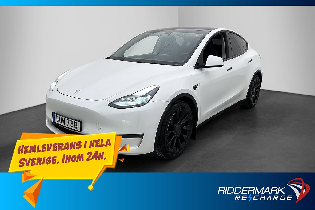 Tesla Model Y Performance Autopilot Panorama Svensksåld