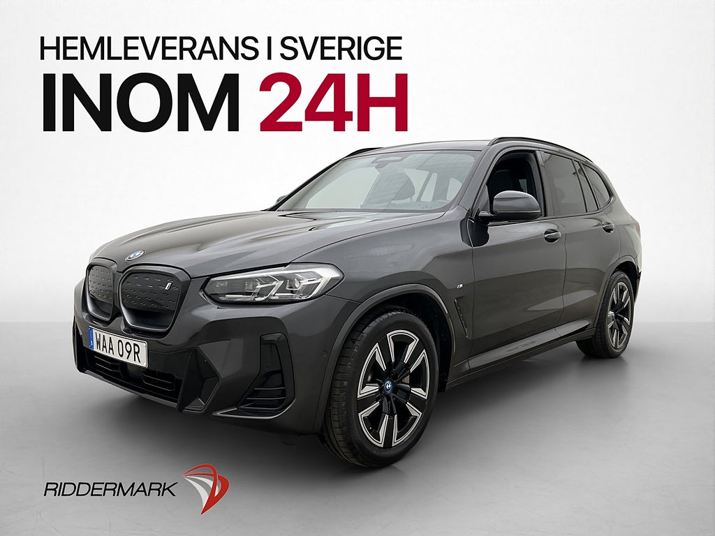 BMW iX3 286hk Charged Drag Pano Kamera Navi Läder