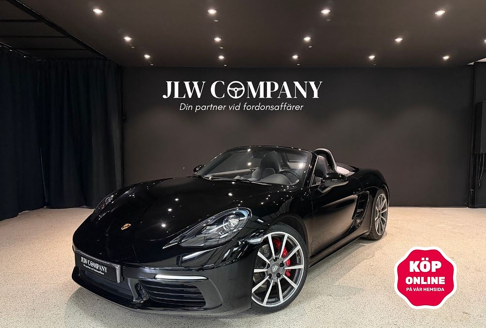 Porsche 718 Boxster S PDK | Sport Chrono | Sportavgas | Carplay 