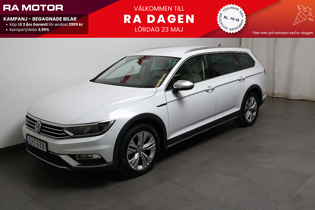 Volkswagen Passat Alltrack 2,0 TDI 190hk 4M Executive DSG Navi Skinn Värmar 2018