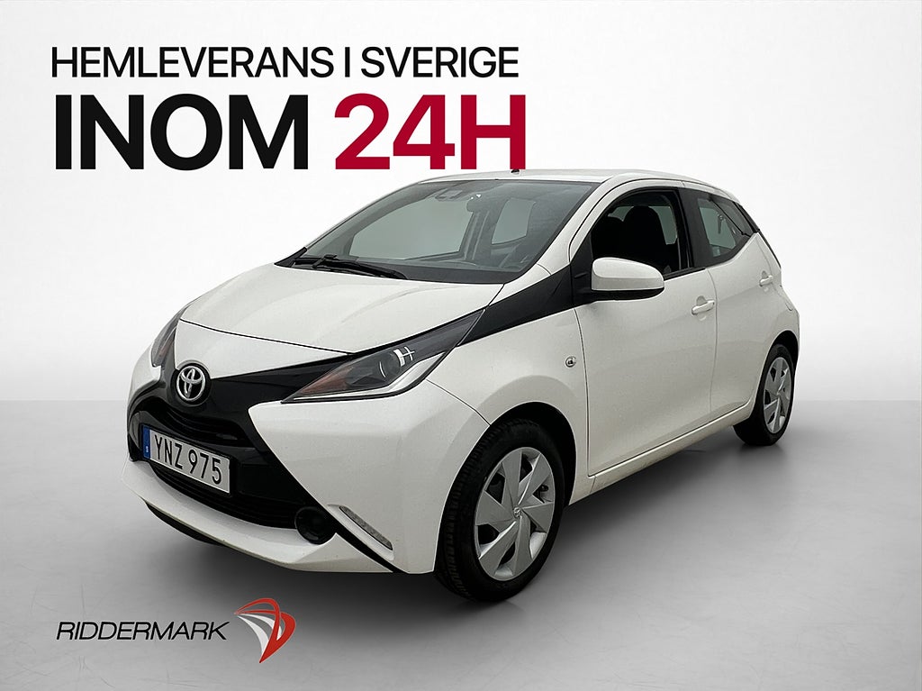 Toyota Aygo 1.0 VVT-i 69hk X-PLAY Farthållare 2-Brukare