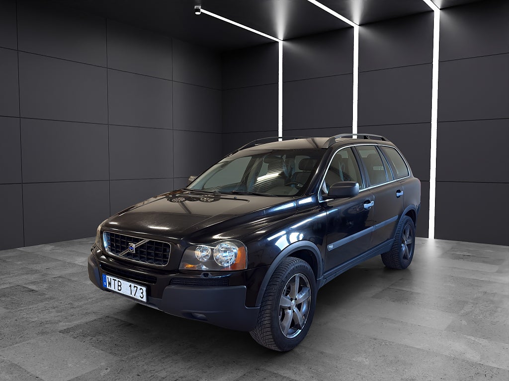 Volvo XC90 7 Säten 2.5T AWD Kinetic |NY KAMREM|NY SERVAD|NY BESS|