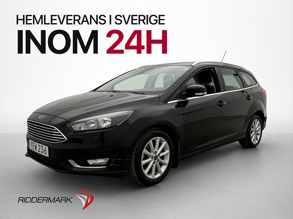 Ford Focus Kombi 1.0 EcoBoost 100hk Titanium Kamera Keyless